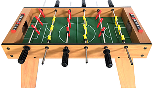 Комнатная игра "Футбол", стол на ножках, 6 стержней, арт.2035PH