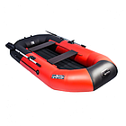 Надувная лодка Таймень NX 270 НД "Комби" красный/черный, фото 2