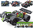 Конструктор Decool Technic Зеленый гоночный автомобиль (Аналог LEGO Technic 42072) 135 дет, арт. 3421, фото 3