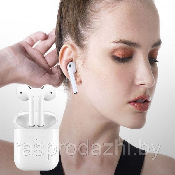 Беспроводные наушники i12 TWS Bluetooth 5.0 NEW (8-106712) - фото 1 - id-p110348171