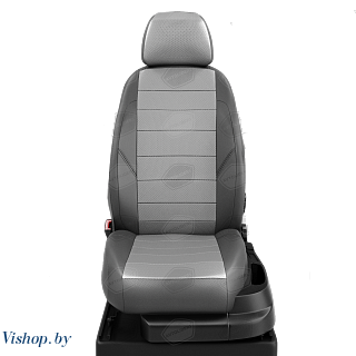 Автомобильные чехлы для сидений Volkswagen Bora седан. ЭК-17 с.сер/т.сер