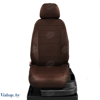 Автомобильные чехлы для сидений ВАЗ Веста седан, универсал. ЭК-29 шоколад/шоколад