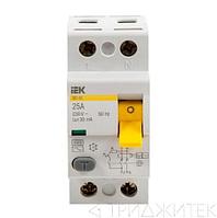 Выключатель дифференциального тока (УЗО) 2п ВД1-63 25A 30мA IEK MDV10-2-025-030