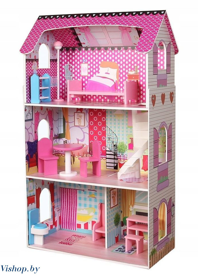 Кукольный домик ECO TOYS Poziomkowa (DH617)
