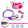 MTK003G Детский музыкальный плеер, наушники с микрофоном, в коробке 23,8х6,8х28,3 см, фото 3
