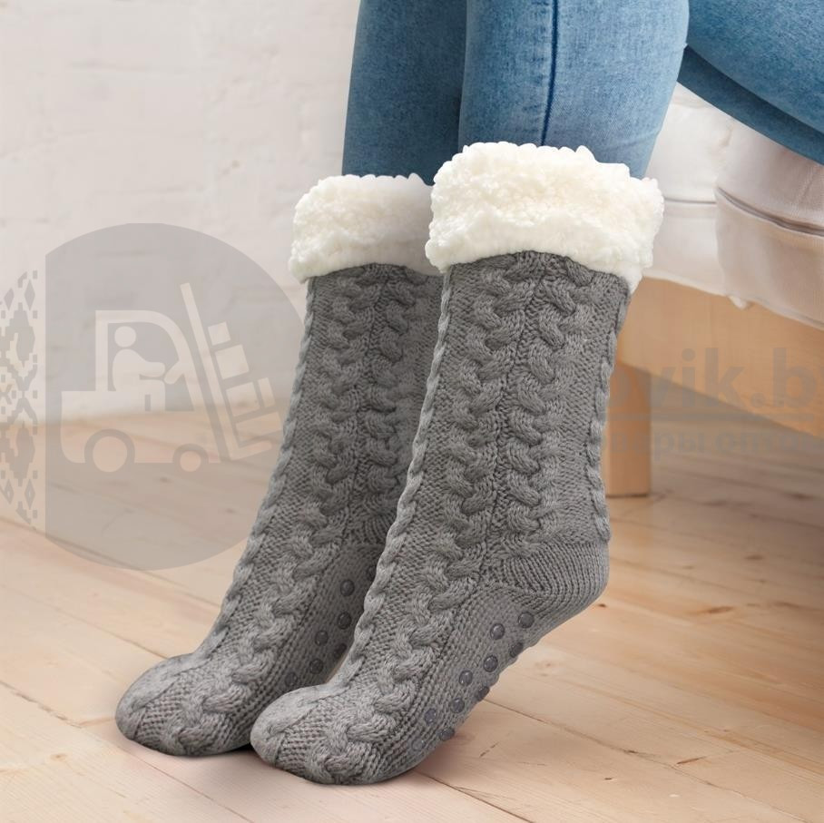 Тапочки-Носки Huggle Slipper Socks Размер: One size (38-42) - фото 7 - id-p110369999