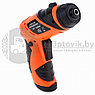 Шуруповерт X-Power Cordless Screwdriver на батарейках с набором бит KCS-616 Оранжевый, фото 9