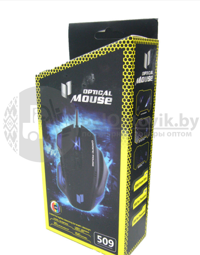 Игровая мышь проводная оптическая USB Optical Mouse 509 - фото 3 - id-p110370222