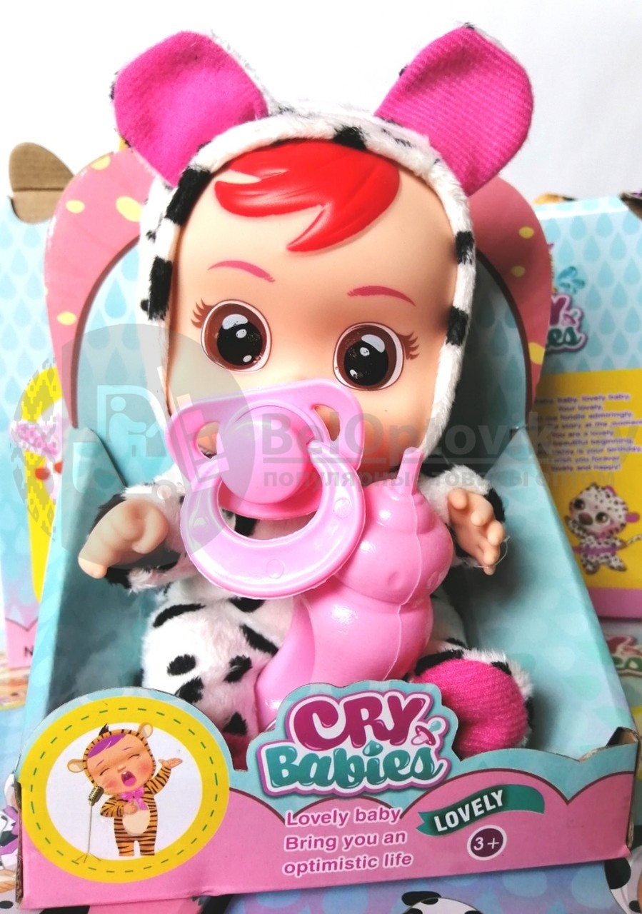 Кукла пупс Cry Babies Плачущий малыш Маленький - фото 6 - id-p110370224