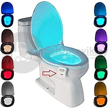 Цветная LED подсветка для унитаза (туалета) с датчиком движения Light Bowl - фото 2 - id-p93846989