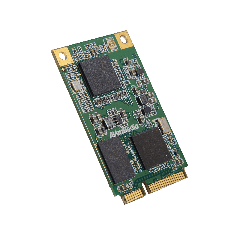 Карта захвата видео AVerMedia Mini PCI-e HW Encode Capture Card with 3G-SDI CM313BW - фото 2 - id-p110378096