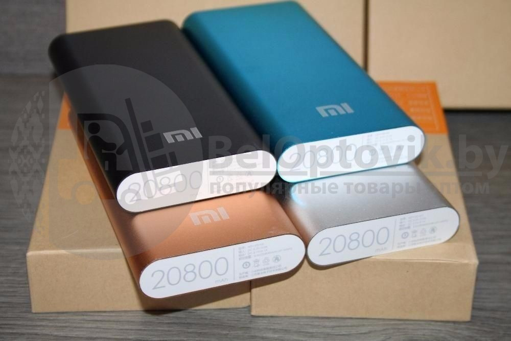 Портативное зарядное устройство power bank Xiaomi 20800 mAh - фото 3 - id-p93847193