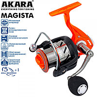 Катушка безынерционная Akara Magista AFM-6 2000 (5+1 подш.)