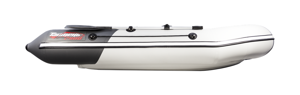Надувная лодка Таймень NX 2900 НДНД "Комби" графит/светло-серый - фото 5 - id-p110384696