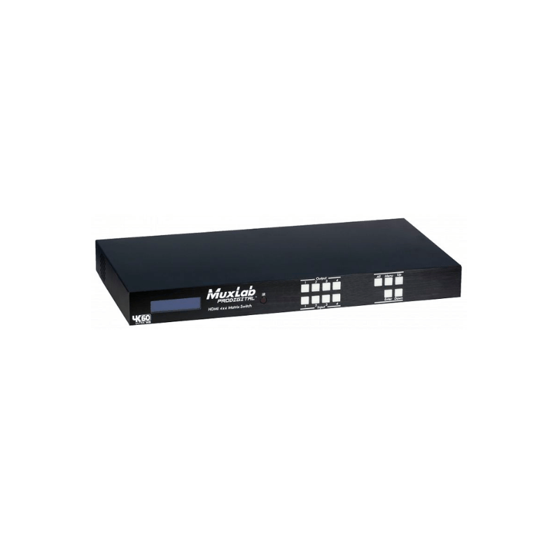 Матричный коммутатор HDMI 4X4 MATRIX SWITCH, 4K/60 Muxlab 500444