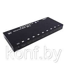 Сплиттер HDMI 1x8 4k@30Hz (3840x2160@30Hz YUV)