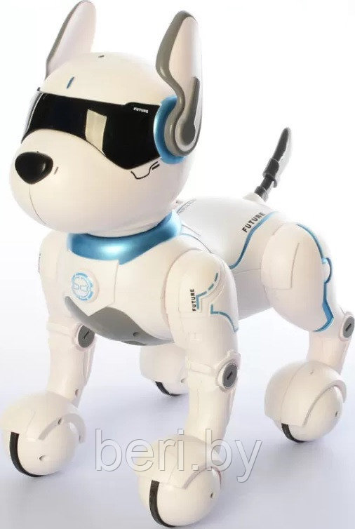 A001 Робот-собака на голосовом и радиоуправлении, интерактивная собака робот - фото 5 - id-p110385307