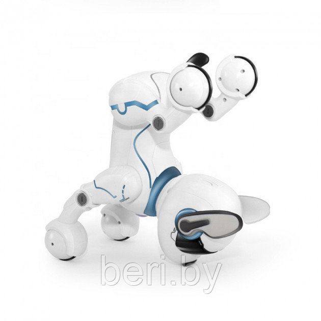 A001 Робот-собака на голосовом и радиоуправлении, интерактивная собака робот - фото 6 - id-p110385307