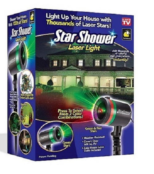 Лазерный проектор Star Shower - фото 1 - id-p53643232