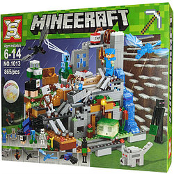 Конструктор SX1013 Minecraft Горная пещера (аналог Lego Minecraft 21137) 865 деталей