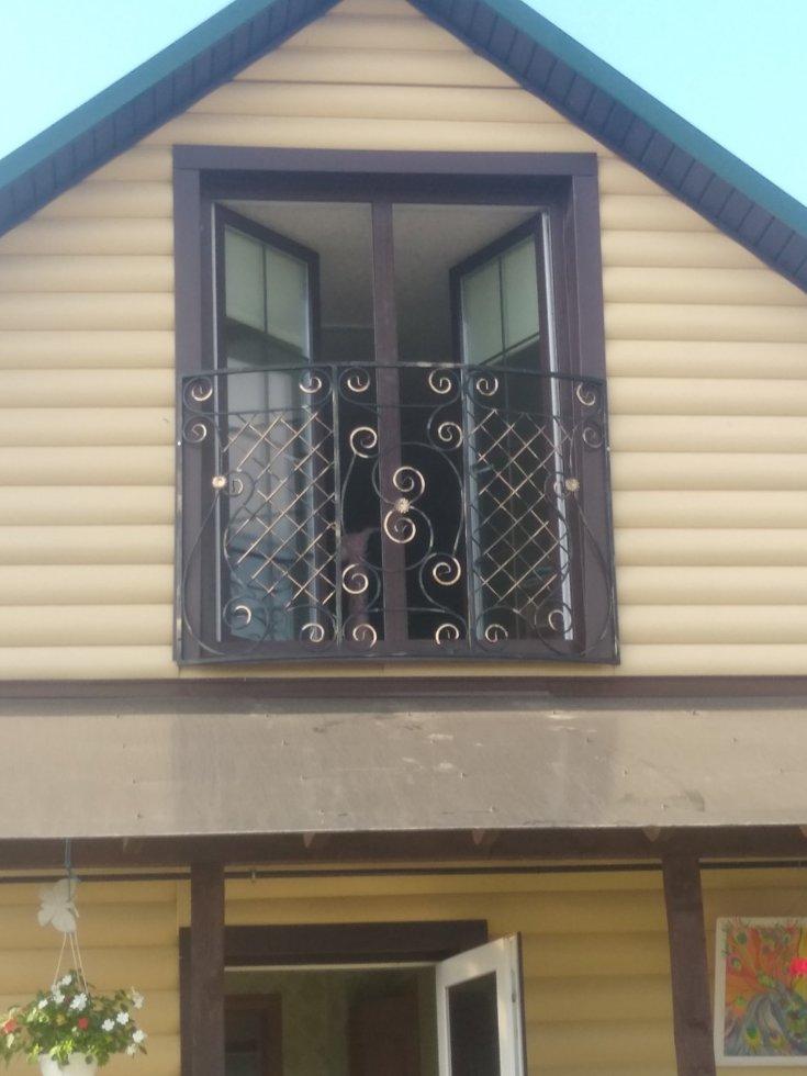 Балкон кованый декоративный Французский Б-1 - фото 2 - id-p110441522