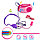 MTK003B Детский музыкальный плеер, наушники с микрофоном, в коробке 23,8х6,8х28,3 см, фото 5