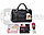 Комплект сумочек Fashion Bag под кожу питона 6в1 Красный, фото 6