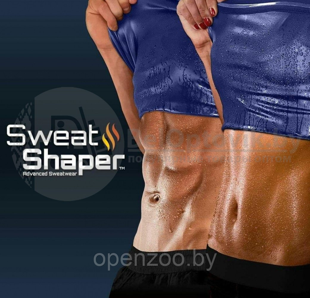Майка для похудения Sweat Shaper, mens-womens S/M Мужская - фото 4 - id-p110452667