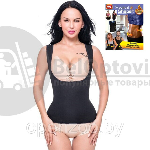 Майка для похудения Sweat Shaper, mens-womens L/XL Женская / Упаковка пакет - фото 9 - id-p110452669