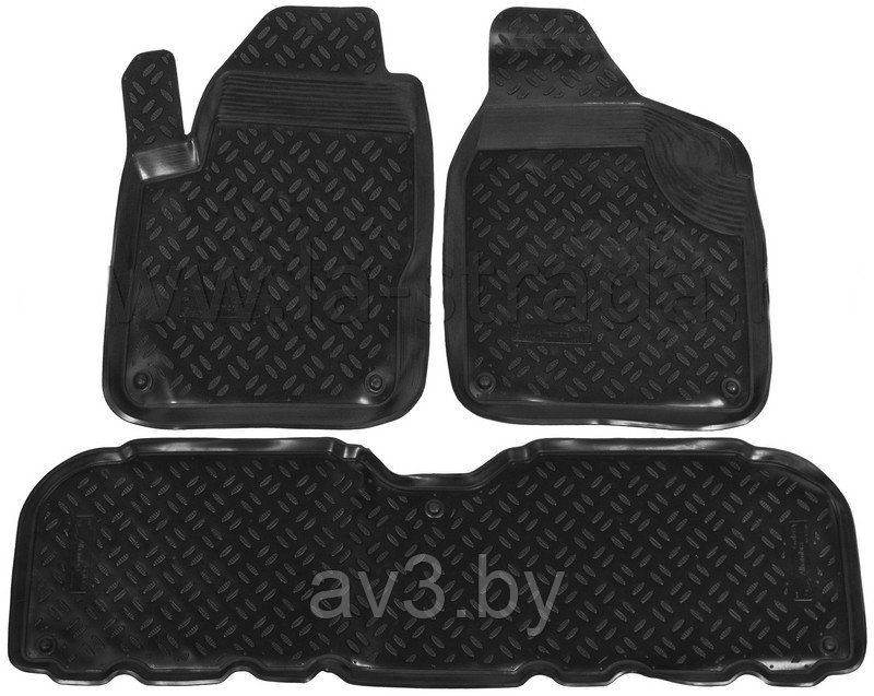 Коврики в салон Volkswagen Sharan 2000-2010 [62025] / Ford Galaxy / Seat Alhambra /Фольксваген Шаран - фото 1 - id-p60458205