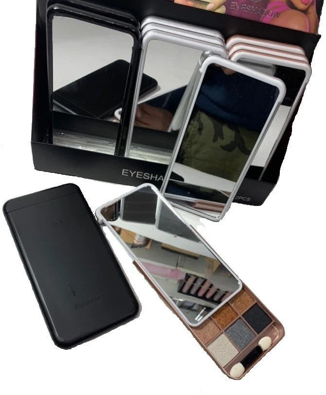 Палетка теней в форме телефона (с зеркалом) + Набор кистей для макияжа KYLIE 12 in 1 - фото 7 - id-p110533466