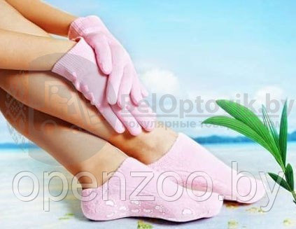 -50 скидка Гелевые увлажняющие Spa носочки Gel Socks Moisturizing Цвет Mix - фото 6 - id-p76964691