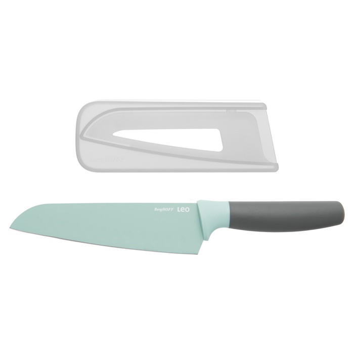 Нож Berghoff Leo сантоку 3950109 17 см цвет лезвия мятный - фото 2 - id-p97160185