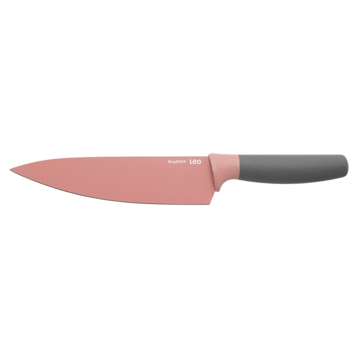 Нож поварской Berghoff Leo 3950111 19 см цвет лезвия розовый - фото 1 - id-p110547962