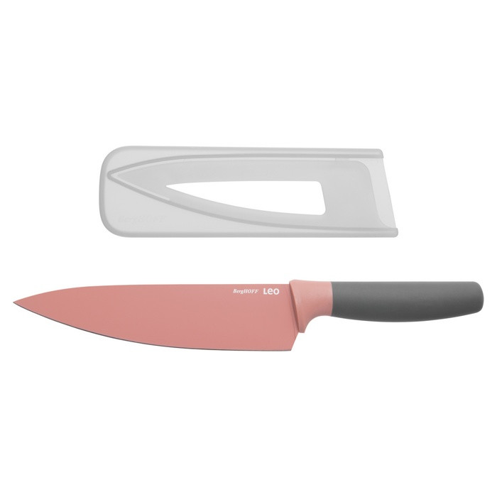 Нож поварской Berghoff Leo 3950111 19 см цвет лезвия розовый - фото 2 - id-p110547962