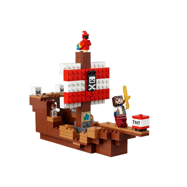 Конструктор SX1023 Minecraft Приключения на пиратском корабле (аналог Lego Minecraft 21152) 393 детали - фото 7 - id-p110548782