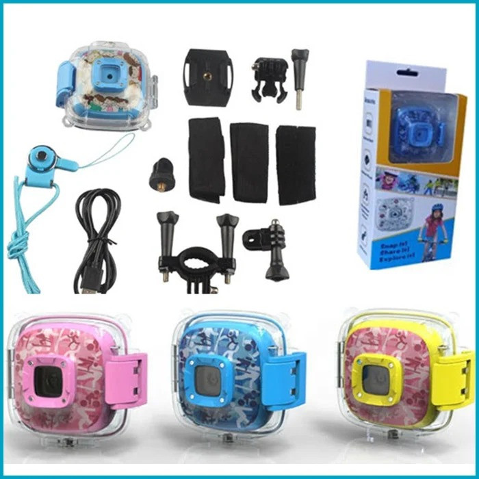 Детская экшн камера Action Camera Full HD 1080P Waterproof for Kids - фото 1 - id-p110563162