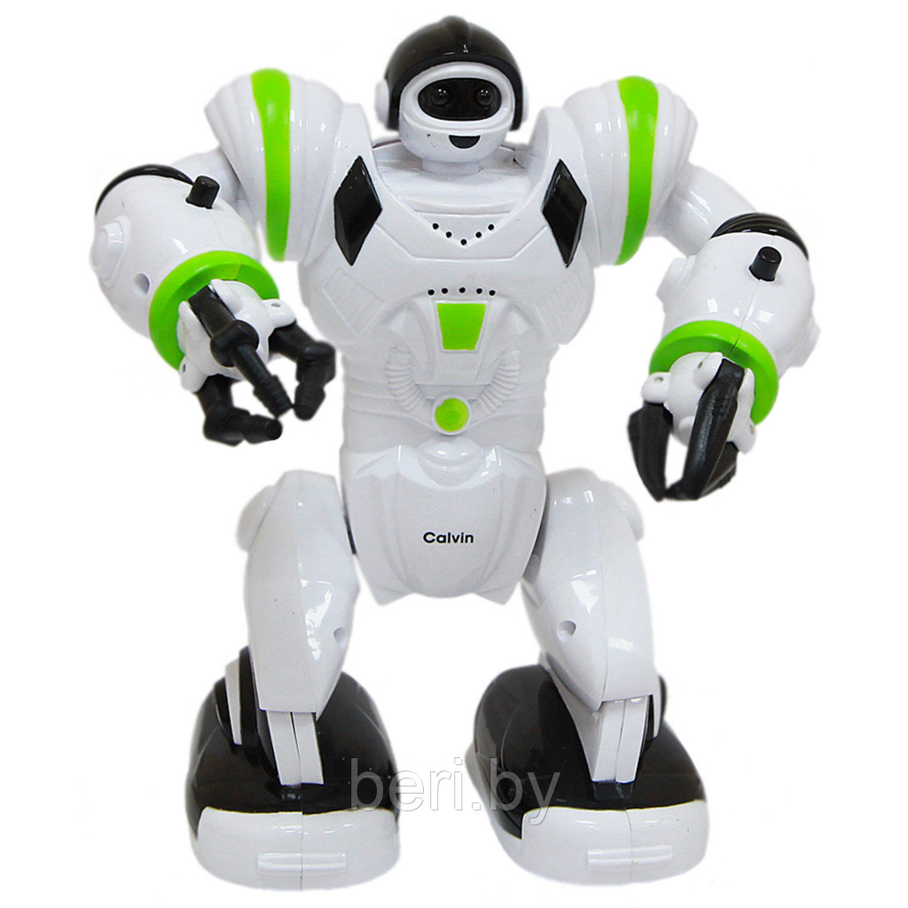 27106 Робот интерактивный Calvin Mini, свет, звук, движение, 21 см - фото 8 - id-p110563200