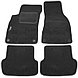 Коврики ВОРСОВЫЕ в салон Audi A4 B6 2000-2004 / Audi A4 B7 2004-2008 Черный (Duomat), фото 2