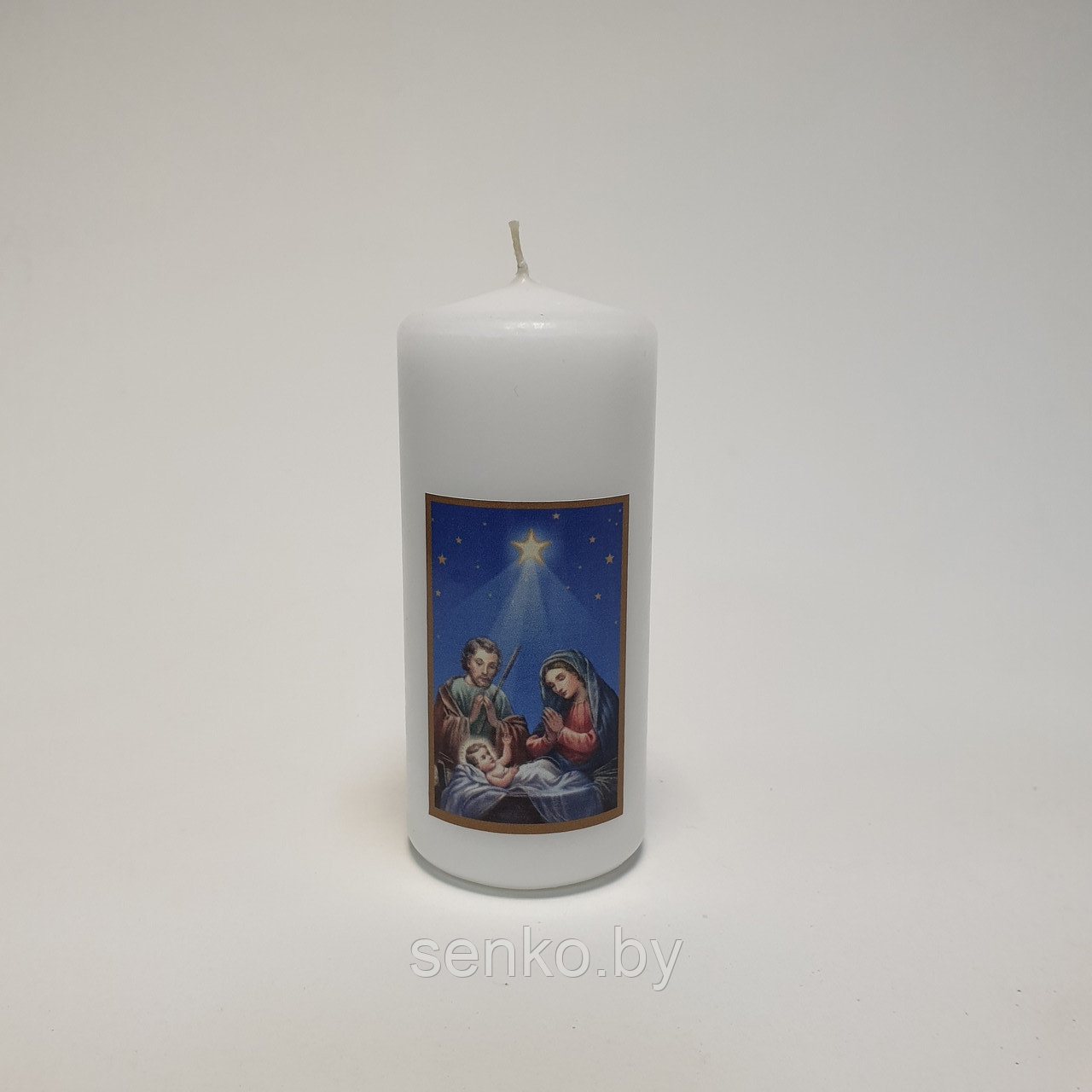 Рождественская свеча столбик