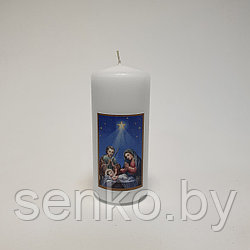 Рождественская свеча столбик