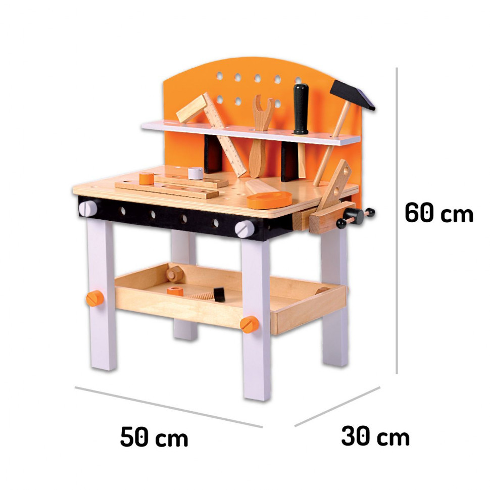 Игровой набор верстак -мастерская  Eco Toys 32 предмета , арт.1176