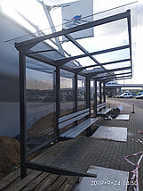 Автобусные остановки со стеклом, фото 2