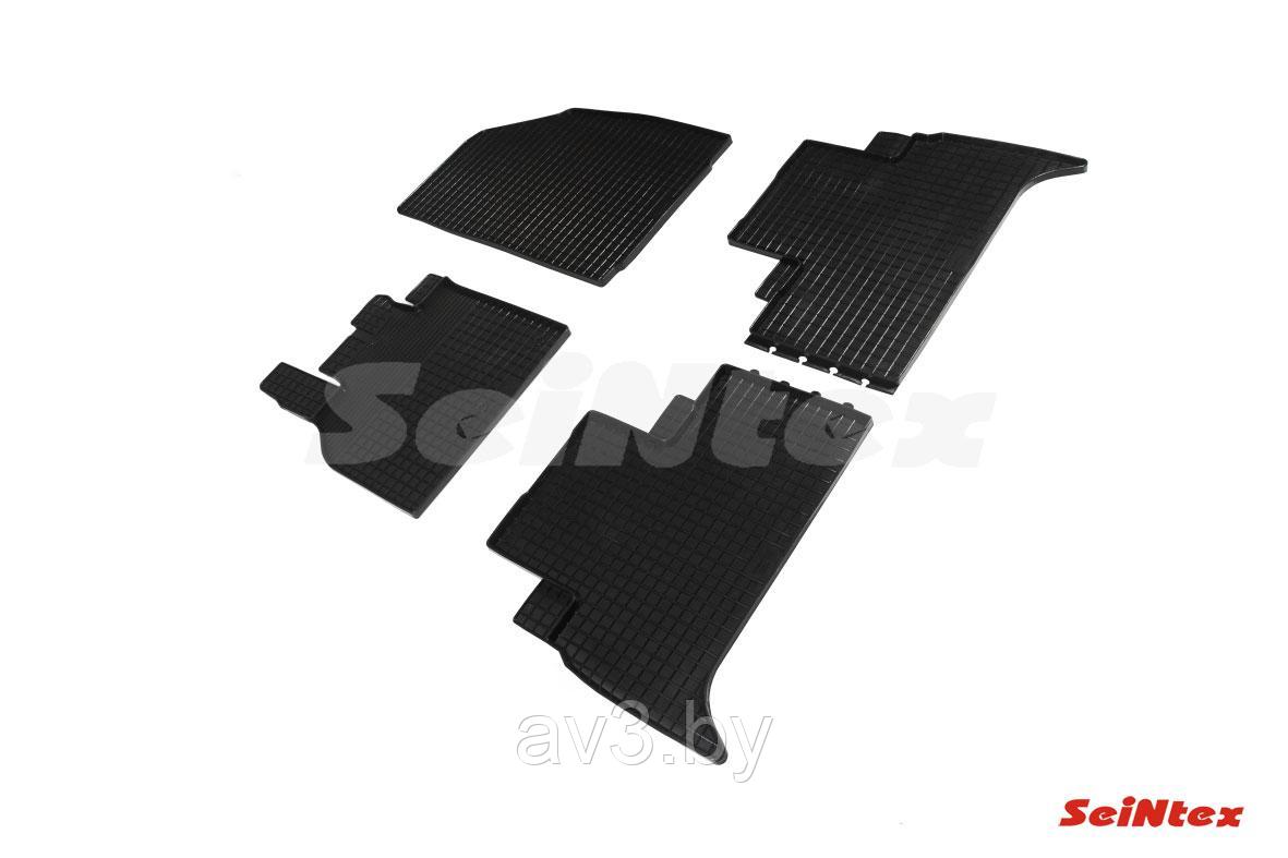 Коврики в салон Renault Scenic 2 l Scenic 3, 2002-2016 l сетка Seintex ...