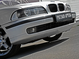 Накладки на передние фары (реснички) BMW 5 (E39) рестайлинг 2001-2004
