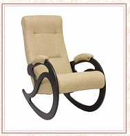 Кресло-качалка Green Glade модель 5 каркас венге, ткань Мальта 03