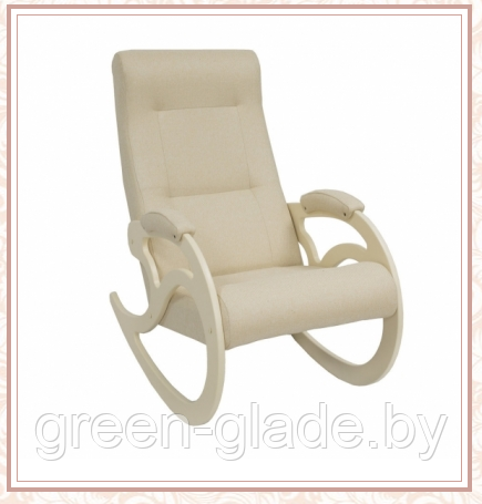 Кресло-качалка Green Glade модель 5 каркас Дуб шампань, ткань Мальта-01