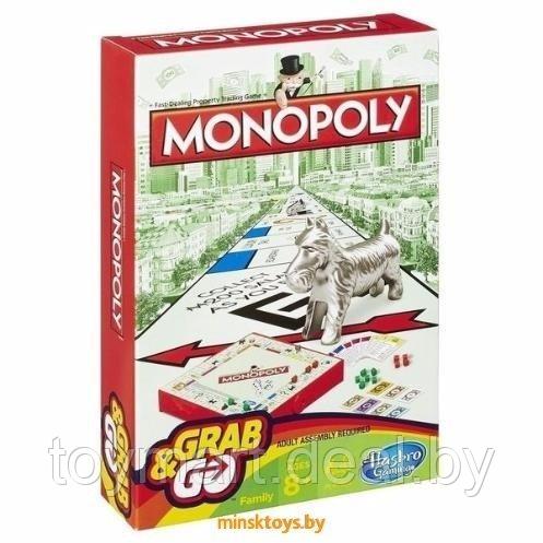 Настольная игра - Монополия дорожная, Hasbro Games B1002 - фото 1 - id-p58577177