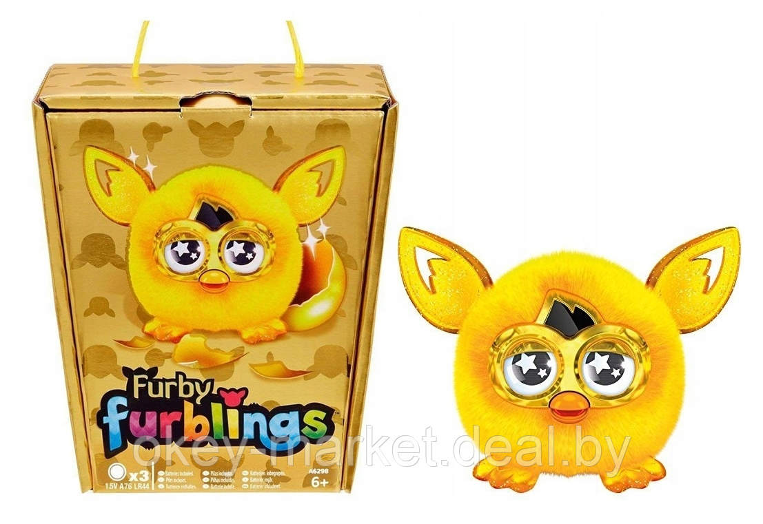 Интерактивная игрушка Furby Furblings Gold Hasbro A6298 - фото 1 - id-p66758037