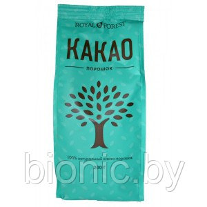 Какао-порошок натуральный,9-12% "Роял Форест", 200гр, фото 2